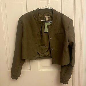 NWT Cropped Jacket